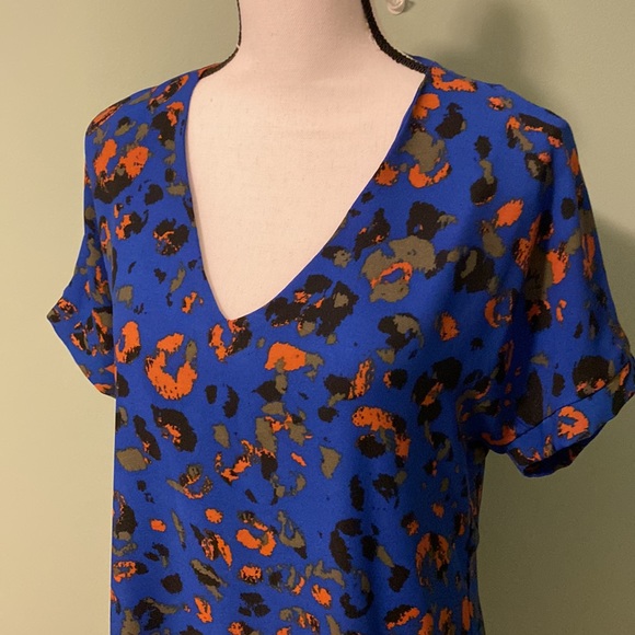 NWT Evereve Peyton Jensen Bri Leopard Shift Dress - Picture 5 of 11